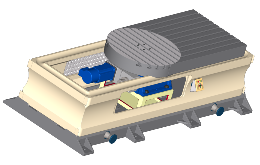 移动夹紧旋转台缩略图